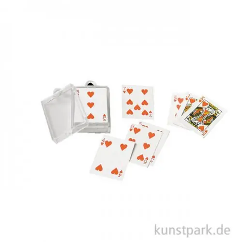 Letzte Chance Miniatur Spielkarten 3,5x2,5 cm
