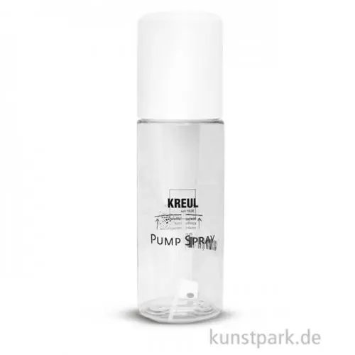 Exklusiv KREUL Javana Pump Spray Dose für Airbrush mit Textilfarben