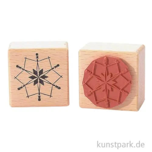 Stempel - Silkes Schneestern, 4 x 4 cm Exklusiv