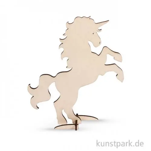 Top-Preis Holz-Einhorn zum Stellen, 19x24 cm