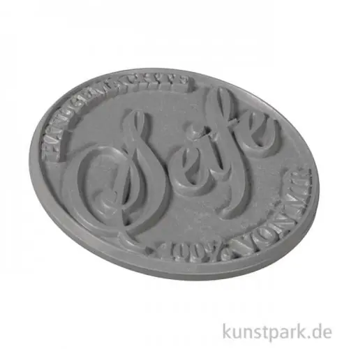 Seifenstempel - Handgemachte Seife - rund 45 mm, 1 Stück Limited Edition