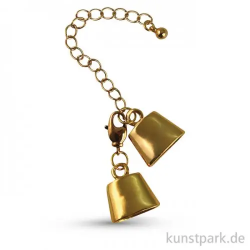 Schmuckverschluss montiert für 15 mm Bänder, 1 Stück Neue Ware