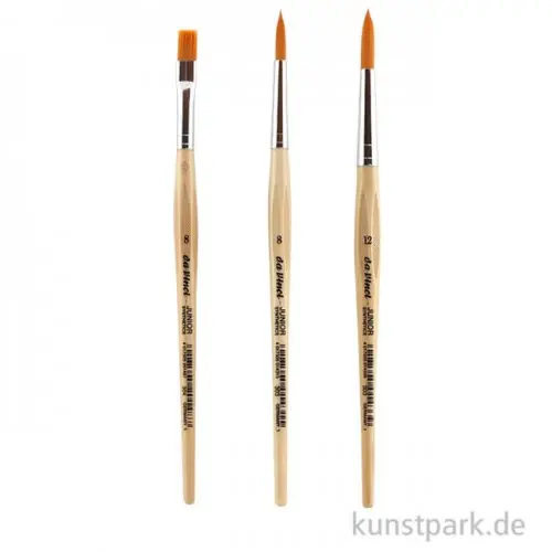 Neu Im Sortiment da Vinci Pinselset 3 Pinsel für die jungen Profis