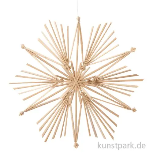 Preisreduziert Strohstern zum Aufhängen, Durchmesser 23 cm