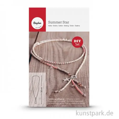 Markenprodukt Schmuck Starter-Set Kette Summer Star