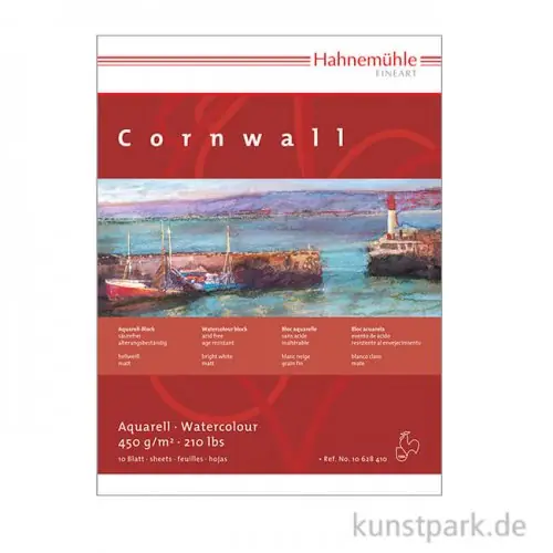 Sichere Zahlung Hahnemühle CORNWALL 10 Einzelbogen, 450g, 50 x 65 cm