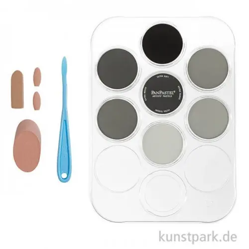 PanPastel Set mit 7 Farben - Modellbau Schmutz u. Ruß Nur Heute