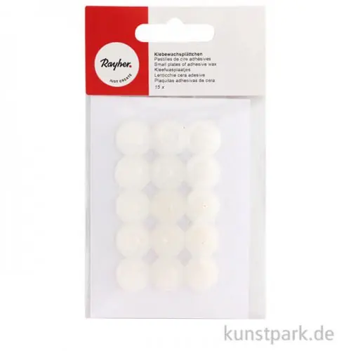 Klebewachsplättchen, 15 Stück Markenprodukt