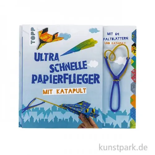 Ultra schnelle Papierflieger mit Katapult, Topp Verlag Direkt Vom Hersteller