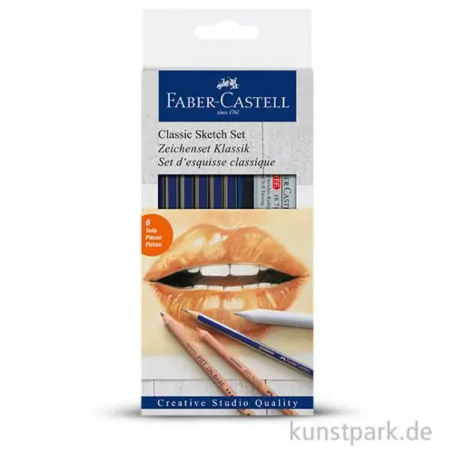 Geprüft Faber-Castell GOLDFABER Classic Sketch Set