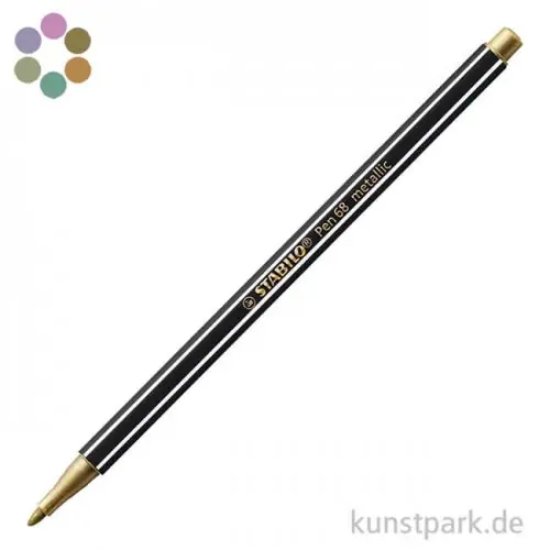 STABILO Pen 68 Filzstift - Metallic Aktuell
