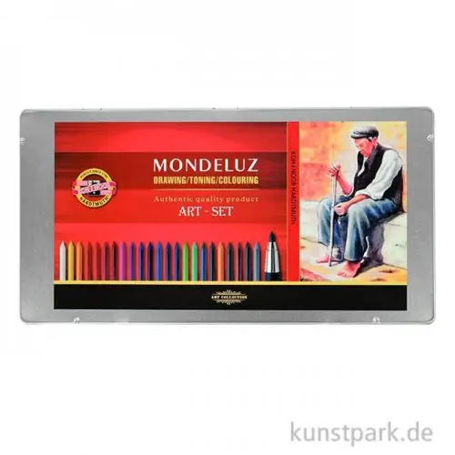 Jetzt Bestellen Koh-I-Noor MONDELUZ Aquarell-Set, 32-teilig im Metalletui