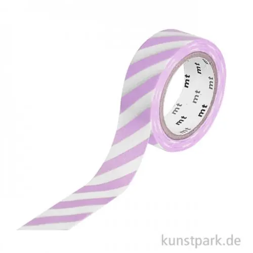 MT Masking Tape Stripe Lilac 2, 15 mm, 7 m Rolle Markenprodukt