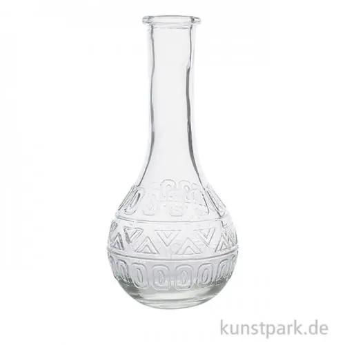 Glas Vase - Amsterdam, Klar, 75 x 158 x 75 mm Neu Im Sortiment