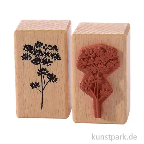 Neu Im Sortiment Stempel - Wiesenkerbel, 3 x 5 cm
