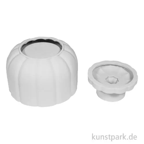 Solange Der Vorrat Reicht Silikon Gießform - Kürbis mit Deckel, Durchmesser 10 cm, Höhe 8,5 cm