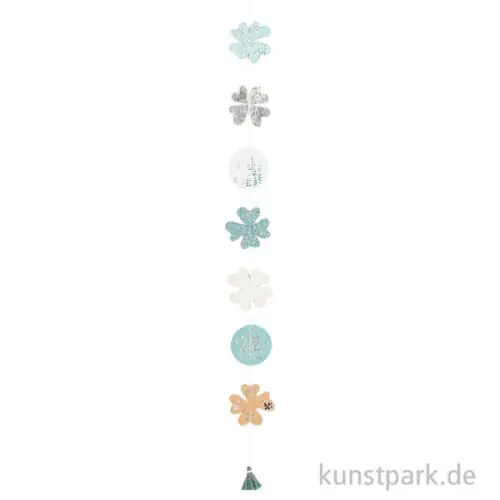 Sale Good old friends - Glückskleekette, Grün-Silber