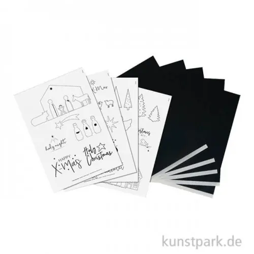 Transferpapiere mit Vorlagen - Krippe Geld-Zurück-Garantie