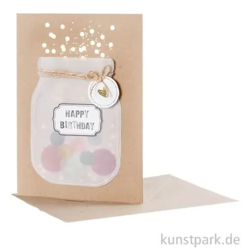 Good old friends - Wunschglaskarte, Happy Birthday Knallerangebot