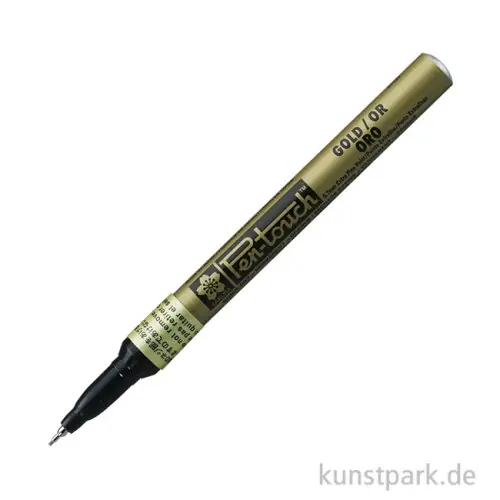 Neuheit Sakura Pen-Touch Permanent Marker Extra Fein, Gold