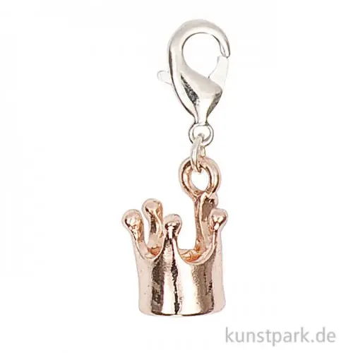 Anhänger Krone - Roségold Top-Seller
