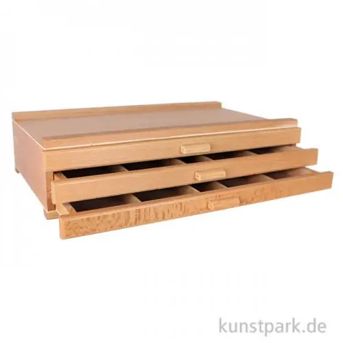 Sonderangebot Holzkasten mit 3 Schubladen