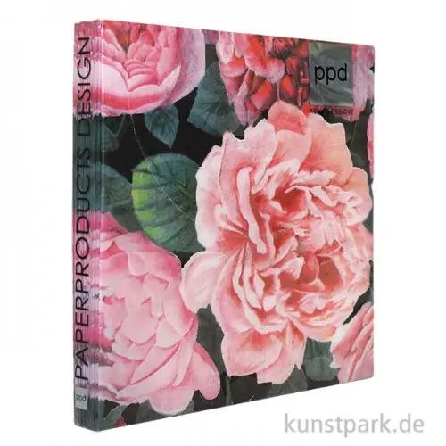 Ausverkauf Servietten Pretty Peonies - 33 x 33 cm