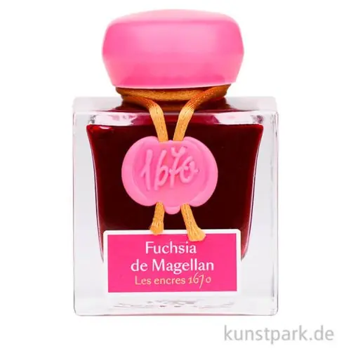 HERBIN Luxus Schreibtinte 1670 mit Goldschimmer - Fuchsia, 50 ml Bestseller
