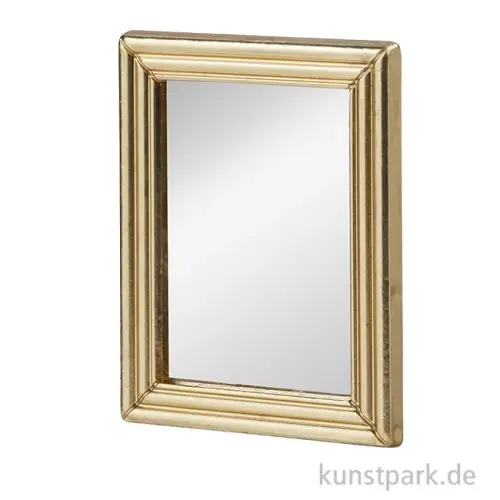 Miniatur Spiegel, Gold, 3,9 x 5 cm Bestseller