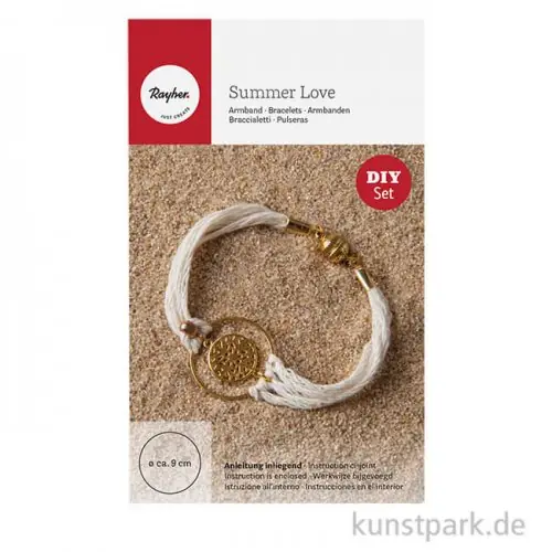 Bastelset Armband Summer Love, ca. 18 cm lang Direkt Vom Hersteller