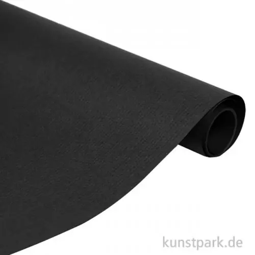 Geschenkpapier Kraft, Schwarz, 300 x 70 cm Sichere Zahlung