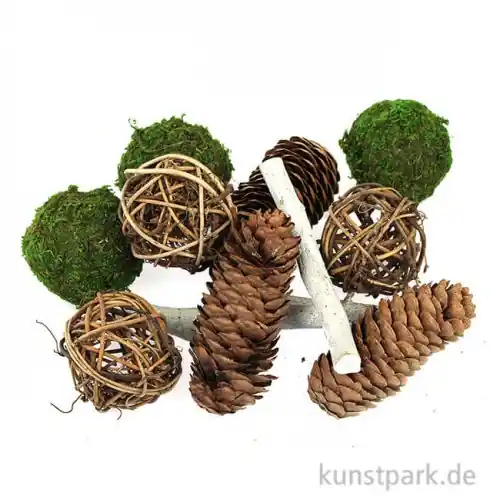 Preiswert Zapfen-Potpourri braun-grün