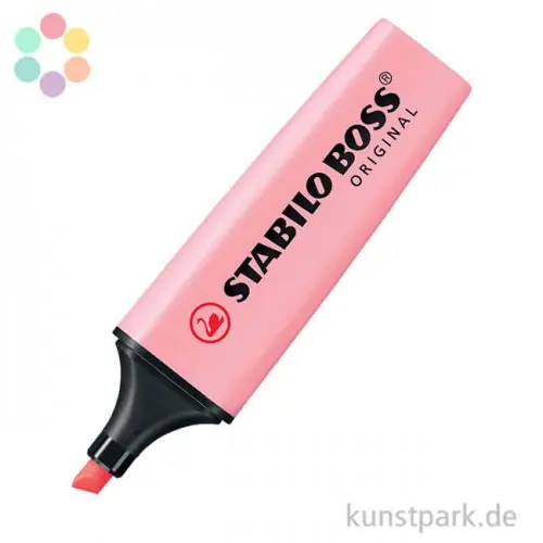 Original STABILO BOSS Pastell Textmarker