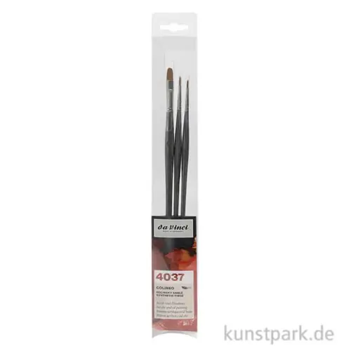 Jetzt Bestellen da Vinci COLINEO Öl- und Acryl Pinselset mit 3 Pinseln