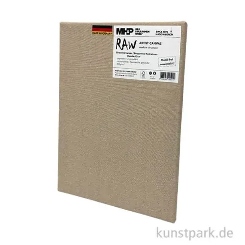 Premium Keilrahmen RAW ungrundiert - 2 cm