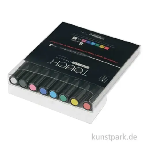 Meistverkauft TOUCH Opaque Marker Set - 8 Farben, Fine