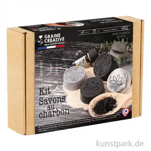 Sonderangebot DIY Set - Seife mit Kohle