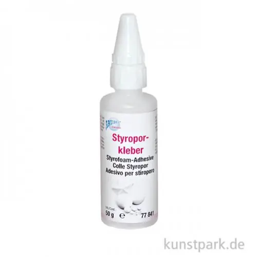 Markenware Styroporkleber, lösungsmittelfrei und gut verstreichbar, 50 g