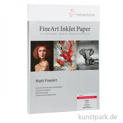 Preisknaller Hahnemühle Museum Etching, 25 Blatt, 350 g/m², Deckle Edge