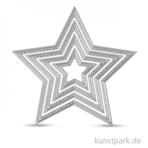 Stanzform - Stern, Größe 4,5-12 cm Knallerangebot