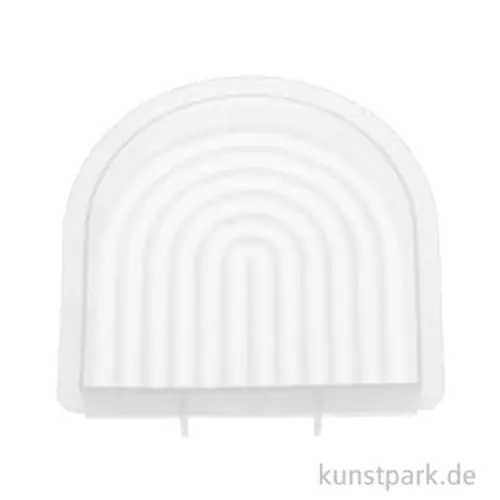 Silikon-Kerzengießform, Bogen groß, 15 x 15 x 3 cm Solange Der Vorrat Reicht