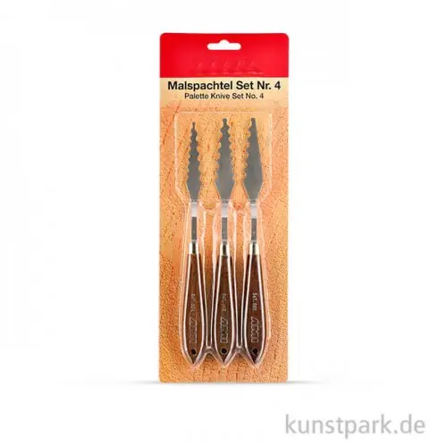 Neue Kollektion Malspachtel Set Nr. 4