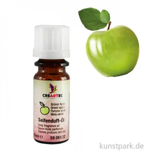 Sapolina - Seifenduft-Öl Green Apple, 10 ml Top-Qualität