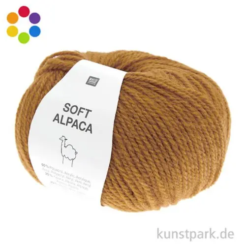 Nur Für Kurze Zeit Rico Garn - Soft Alpaca, 50g, 125m