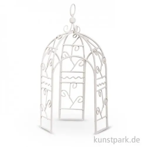 Mini Pavillon - Creme, 11x11x20 cm, 1 Stück Sonderangebot