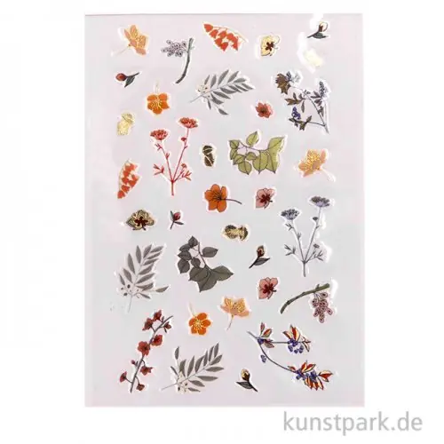 Kracherpreis Gelsticker - Funny Fall, Blumen