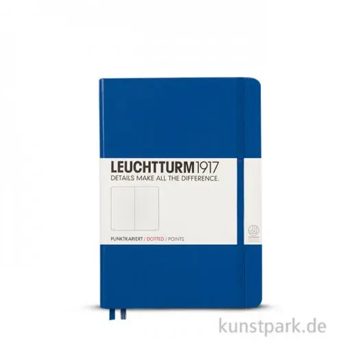 Leuchtturm Notizbuch Hardcover - Königsblau - Dotted Direktkauf
