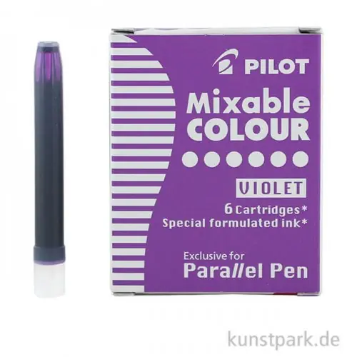 Pilot Pen Patronen 6 Stück, Farbe Violett Ab Werk