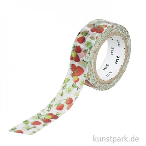 MT Masking Tape Strawberry, 15 mm, 7 m Rolle Schnäppchen