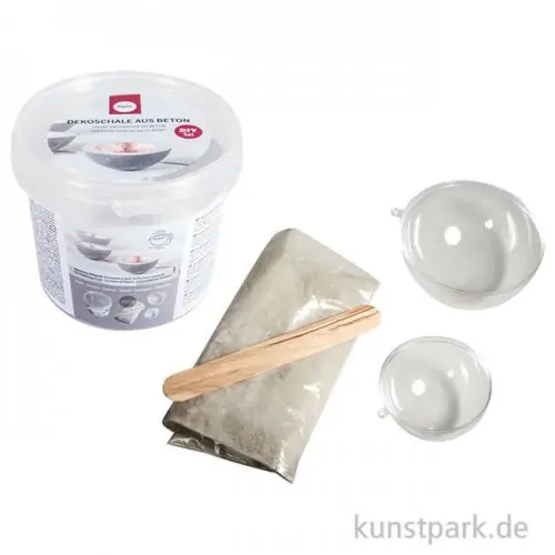 Online Kaufen Rayher Kreativ-Beton Set - Schale - mit Beton und Zubehör
